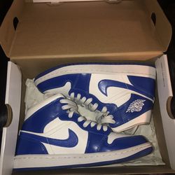 Jordan 1 Mids -Kentucky Blue