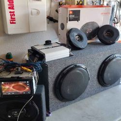 Full Audio System JL Subs JL Amp Kappa 6.5 2way JBL 6x93way Pioneer Double Din With Backup Camera Included 