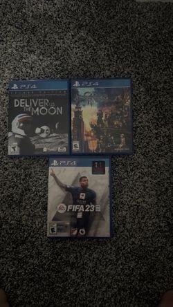 ps4 games used (each $15)