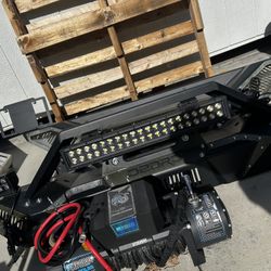 Jeep Front And Rear Off-Road Bumpers, Lights And Winch Off-road Parts 