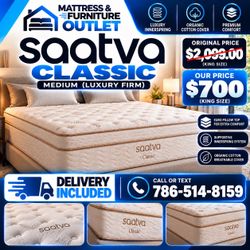Saatva Classic King Mattress Luxury Firm
