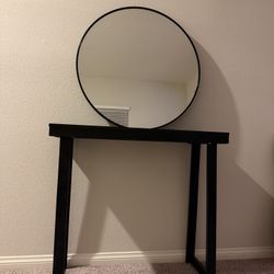 Entryway Table And Mirror
