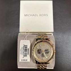 Michael Kors Gold/Black Watch 