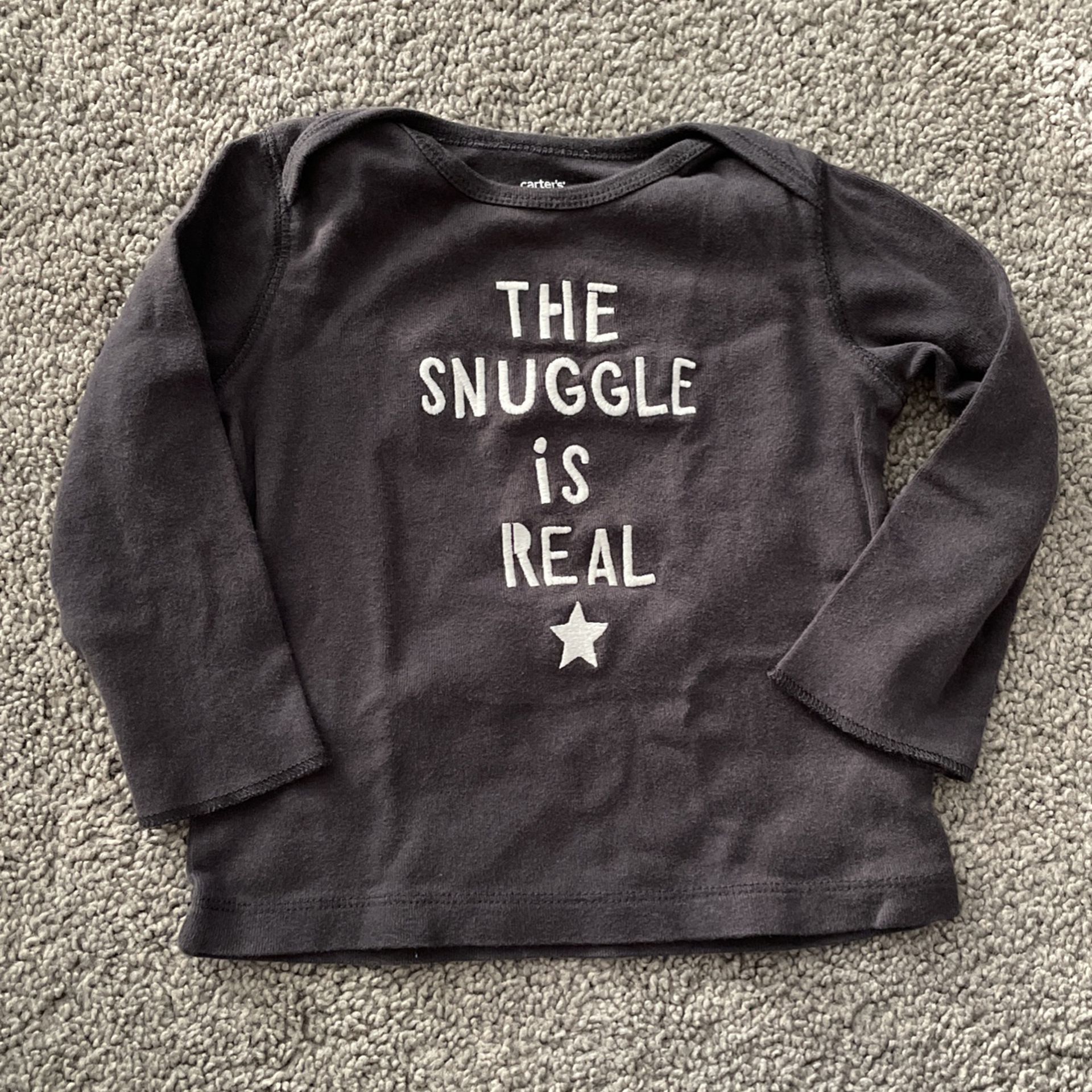 “The Snuggle Is Real” Shirt 18M
