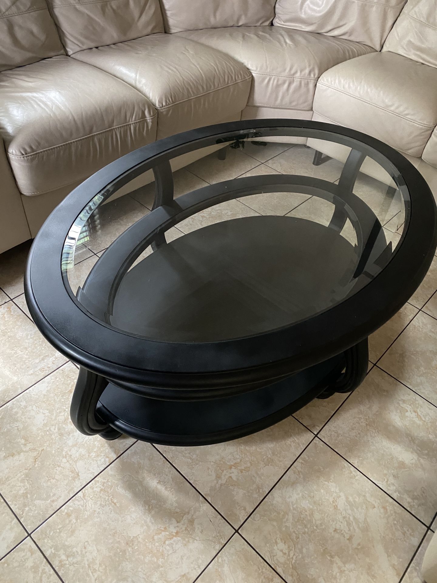 Oval Coffee Table