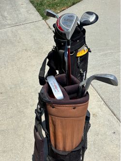 Jr Golf club sets left and right handed and left-handed golf club putters