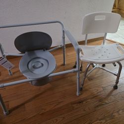 Shower Chair And Potty Chair