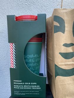 Starbucks reusable cold cups