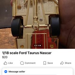 1/18 Scale Ford Taurus Nascar