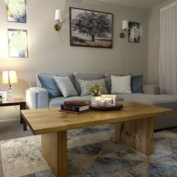 Wood Coffee Table 