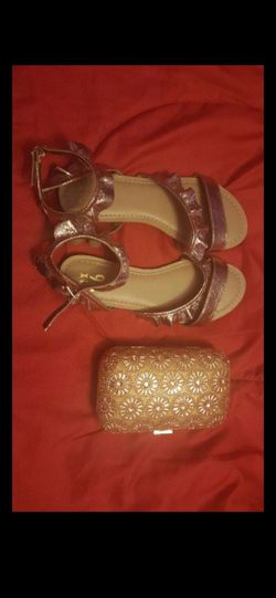 Sandals and bag