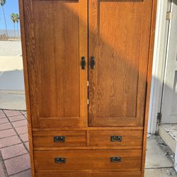 Wood Armoire