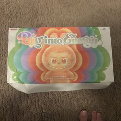 Pop Mart Labubu Stuffed Animals The Monsters Big Into Energy Vinyl Plush Pendant 