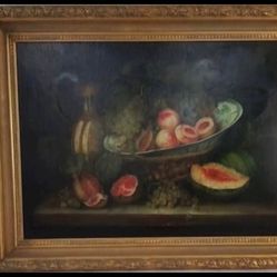 40x 50 STILL LIFE OIL PAINTING ON CANVASS 