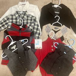 Christmas outfits different sizes 