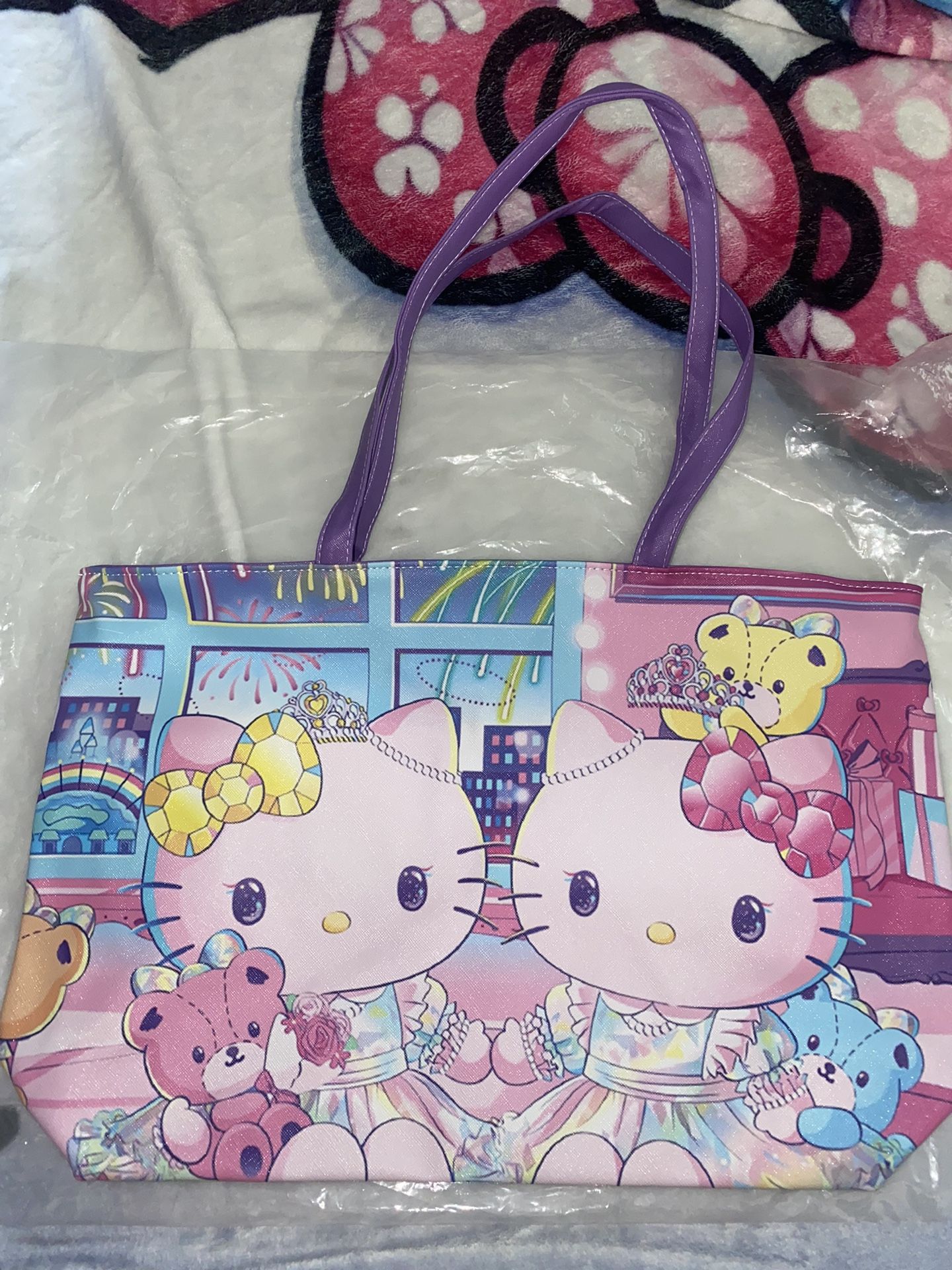Hk Big Tote Bag XxSanrio