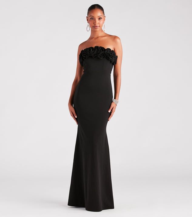 Black Formal Mermaid Dress Size S