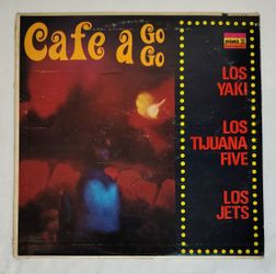 70s Spanish Garage Rock LP CAFE A GO-GO Los Yaki Los Tijuana Five Los Jets 