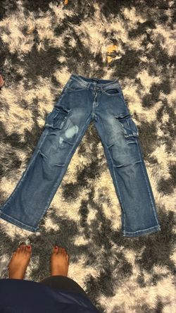 Dark Wash Jeans Flared ( Design)