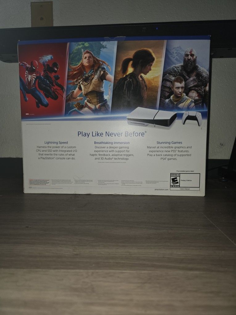 PS5 Slim With Disc.