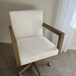 Wood frame Office Chair - Model Home Furniture 
