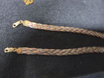 Two 925 sterling silver bracelets $10
