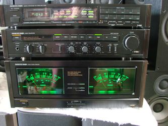 Onkyo Integra M-504 Amplifier P-304 Preamp T-4087 Tuner Set 