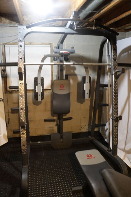 Marcy Smith Cage Home Gym With Weights