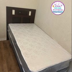 Twin Size Mattress 10” Inches Thick New From Factory Also Available in: Full, Queen, King Same Day Delivery