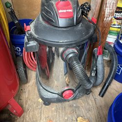 Stainless steel shopvac, used only once