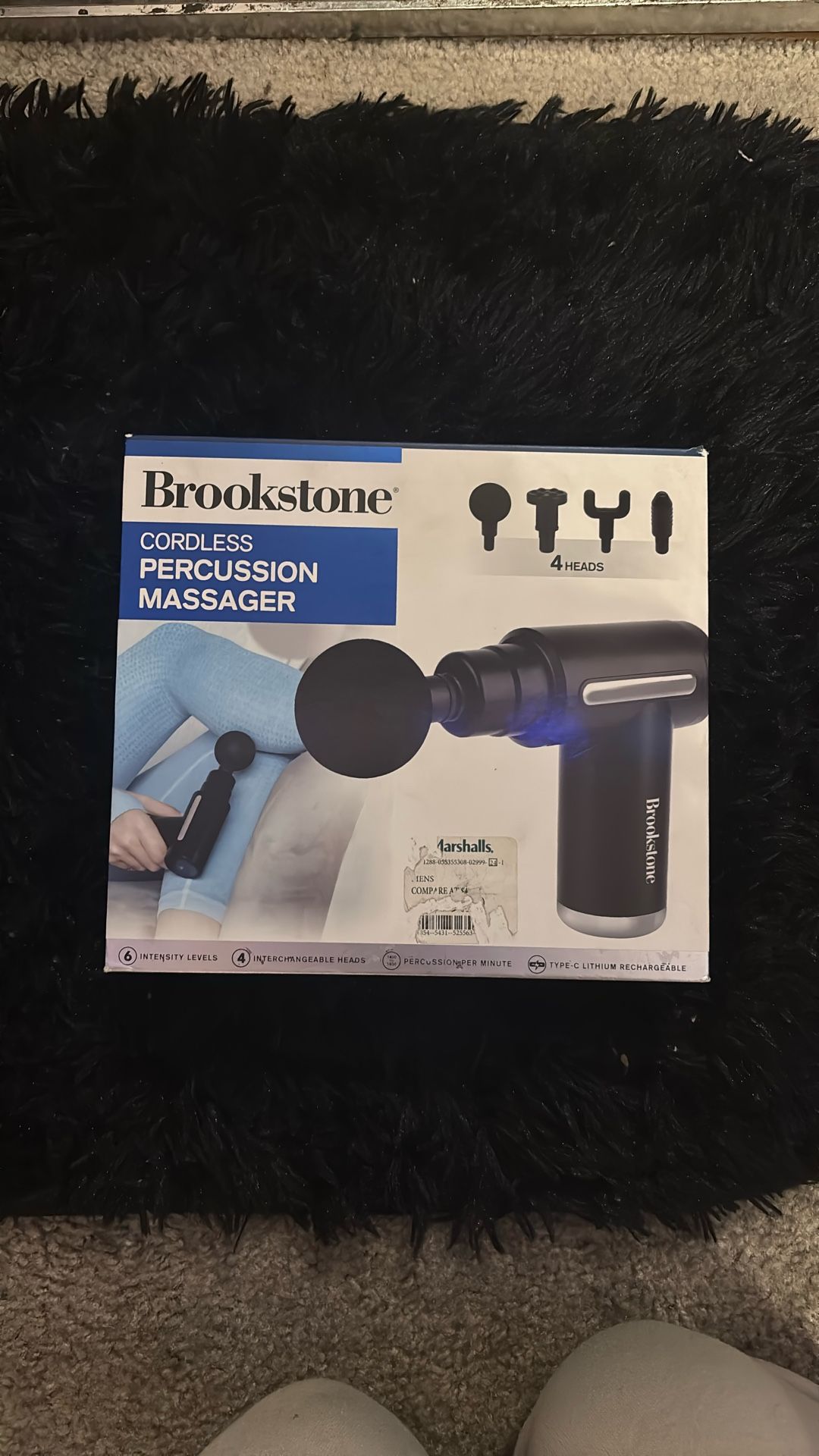 Brookstone Coldless Percussion Massager