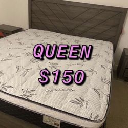 new orthopedic Pillow top mattresses Colchones nuevos ortopédicos pillow top   Queen size  $150 - $210 With Box Spring   Full size  $140 - $200 With B