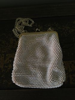 Shoulder ‘Pearl look’ handbag