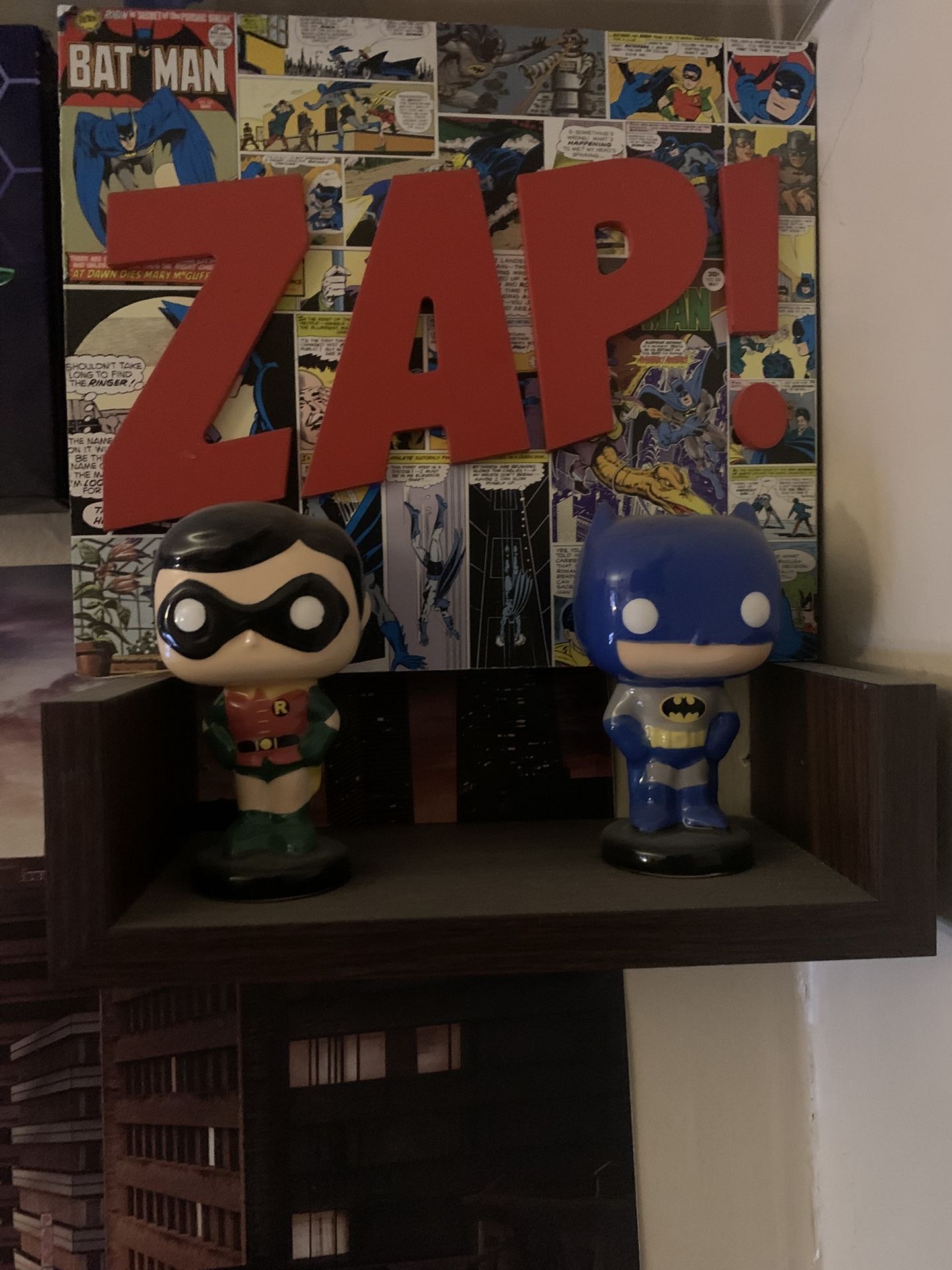 Batman And Robin Funko Pop Salt Shakers
