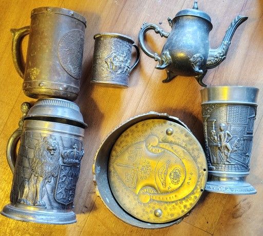 Metal Art Cups