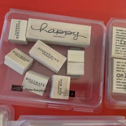 Stampin’ Up Stamps. $5 A Set. 