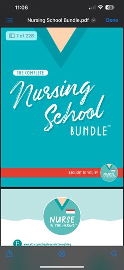 Nurse In The Making The Complete Nursing School Bundle