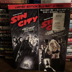 Sin City & Sin City: A Dame To Kill For 3D Blu-ray 