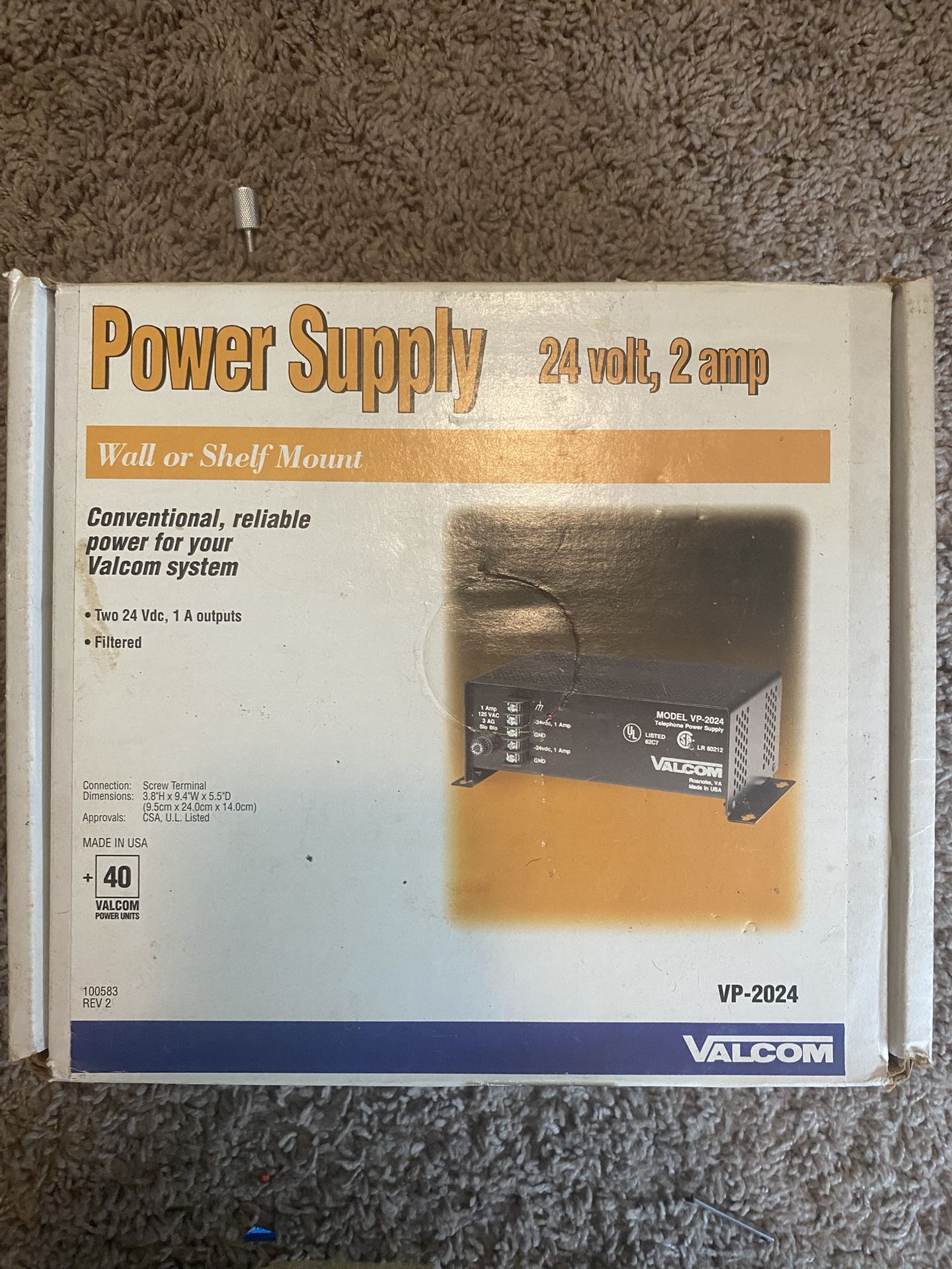 Valcom Power Supply