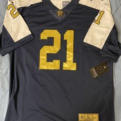 Ezekiel Elliott Dallas Cowboys football jersey stitch