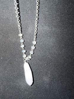 Paparazzi ~ Magical Remedy White Necklace and Earring Set