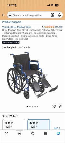 Wheelchair, Walker & Bathroom Safety Support – Excellent Condition