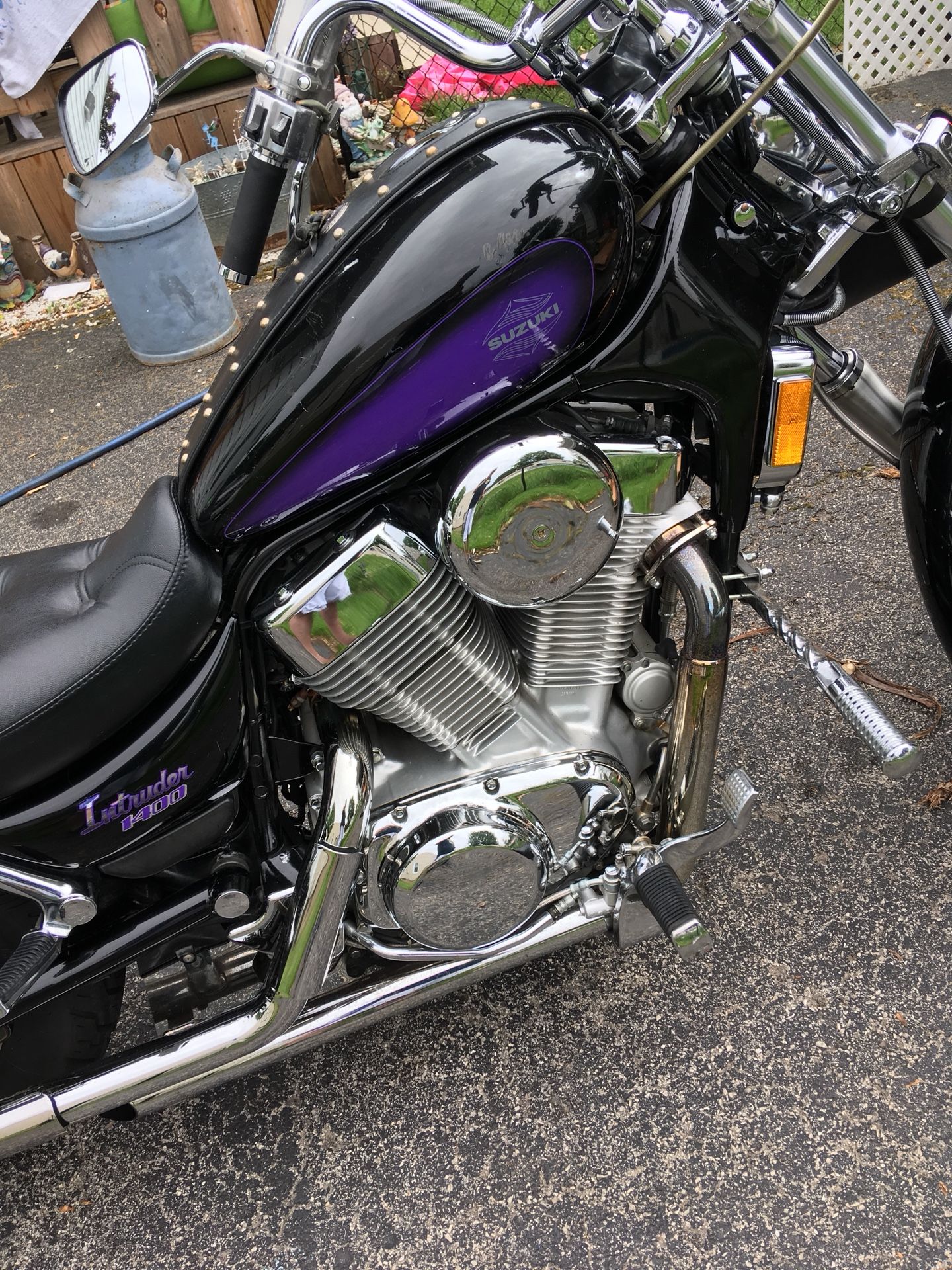 Suzuki intruder 1400 cc cruiser motorcycle for Sale in Norristown, PA -  OfferUp