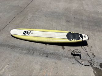 Gerry Lopez 8’ Soft Top Surfboard – Like New