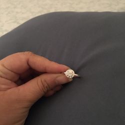 Real 925 Sterling Silver Wedding Ring Size 7