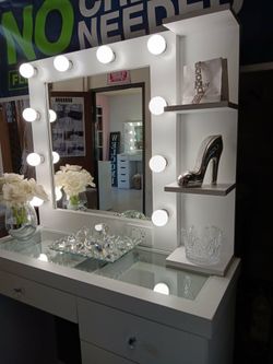Super Special Vanity with Small Shelve