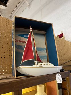 1960s Eldon Unsinkable Catamaran Boat