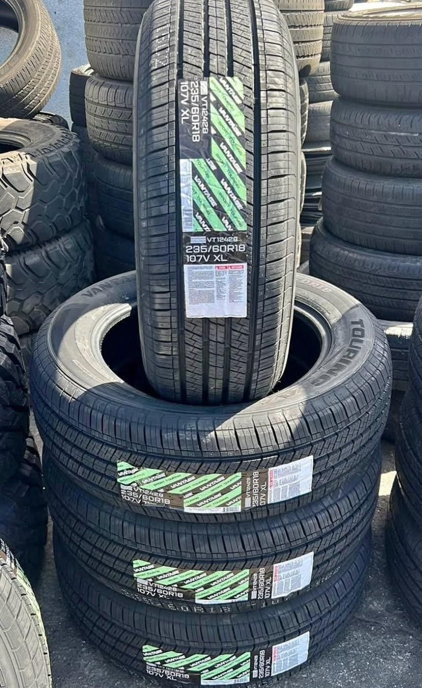 235/60R18 Vantage Set Of 4 New Tires 
