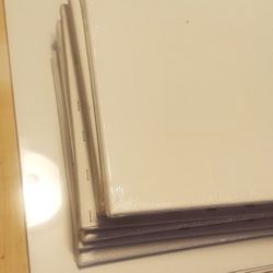 10 Blank Unused Canvas Art