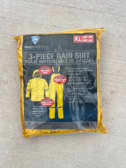 West Chester Protective Gear 3-Piece Rain Suit, model 44336/XL